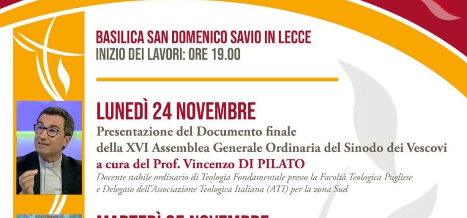 Convegno 24-26 Novembre 2026